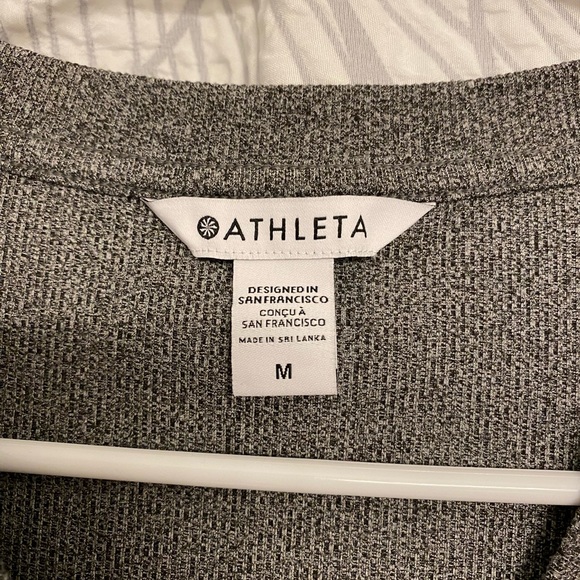 NWT Athleta Uptempo Ribbed Henley Top - Picture 4 of 7